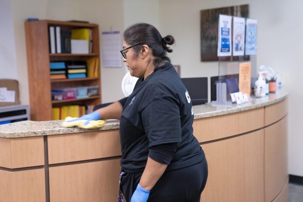 Commercial Cleaning and Customer Service commercial cleaning