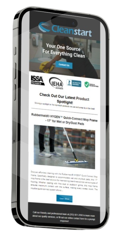 Cleanstart Newsletter