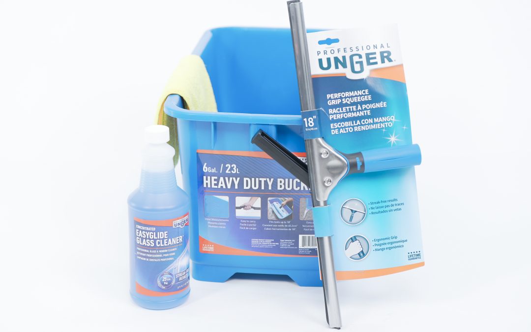 Get a Streak-Free Shine with Unger Professional Window Cleaning Products