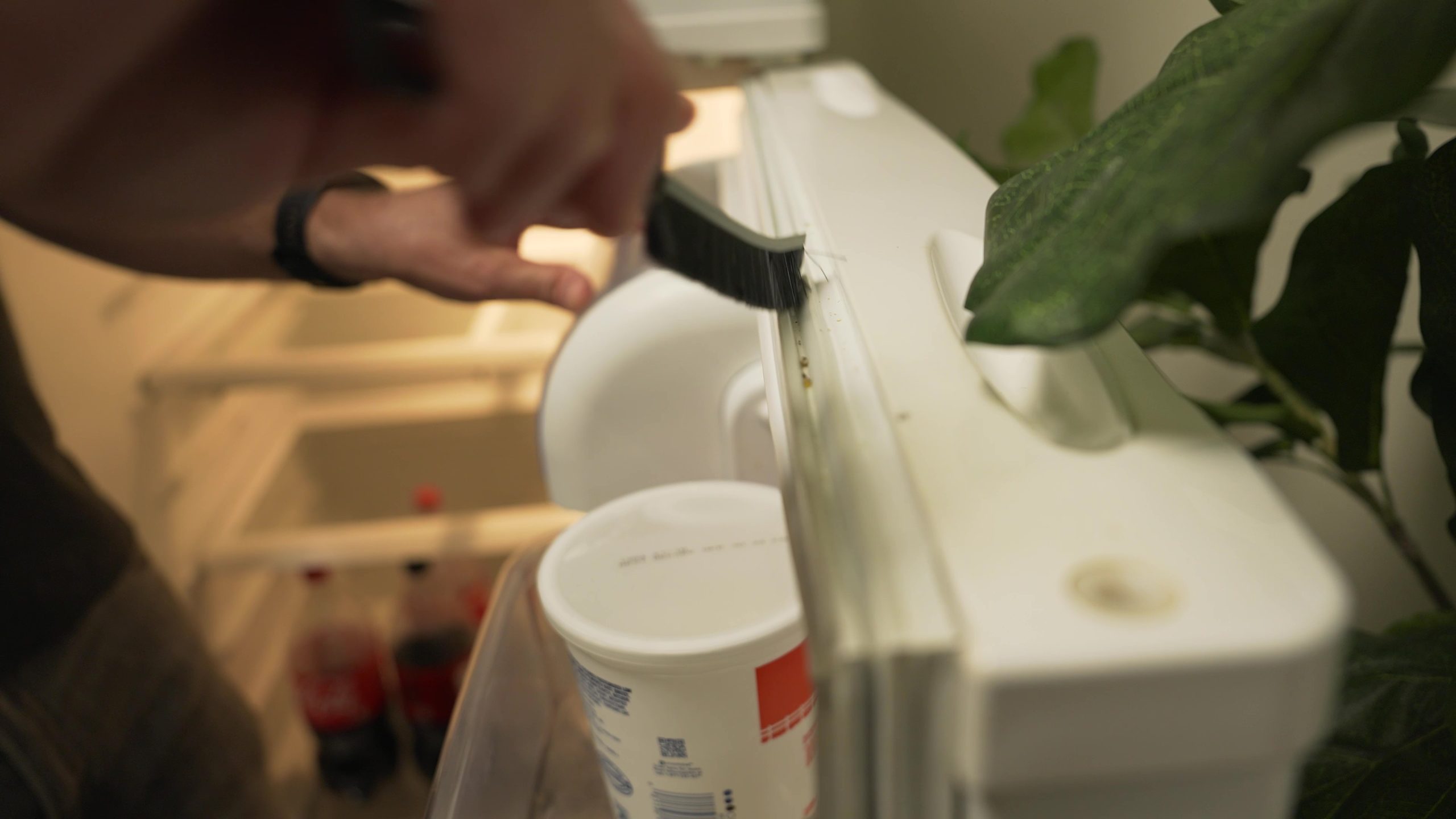 Crevice Cleaning Brush, Multifunctional Gap Cleaning Brush Tool, Hard Bristle Cleaning Brush 