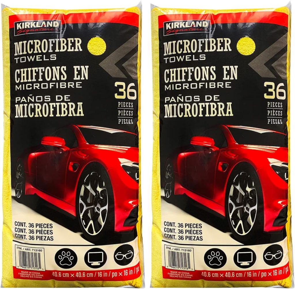 Cleaning tools - Kirkland Signature Ultra High Pile Premium Microfiber Towels