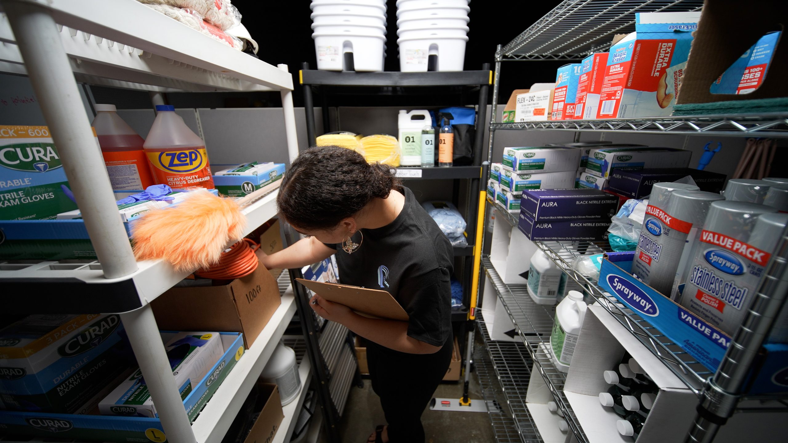Are Cleaning Supplies Included? commercial cleaning costs - restocking supplies