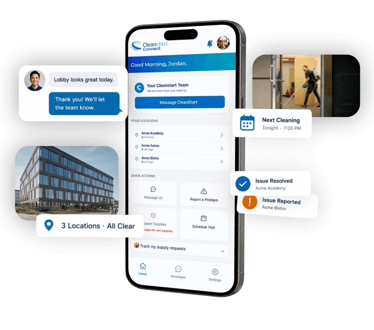 Cleanstart Connect App Cleanstart Connect App